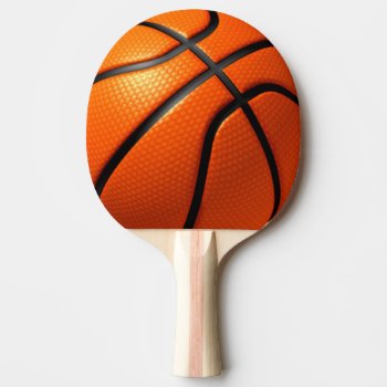 Basketball Ping-pong Paddle by BostonRookie at Zazzle
