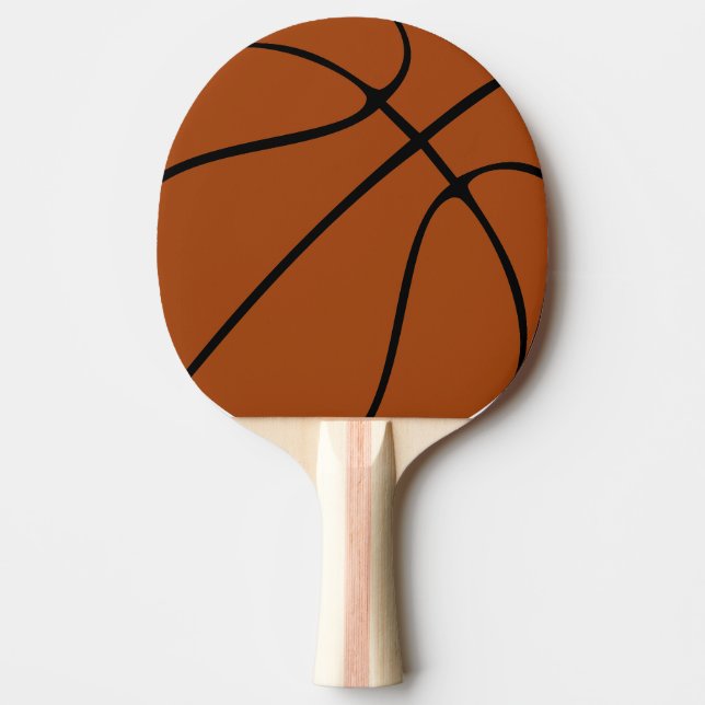 Basketball Ping Pong Paddle (Front)
