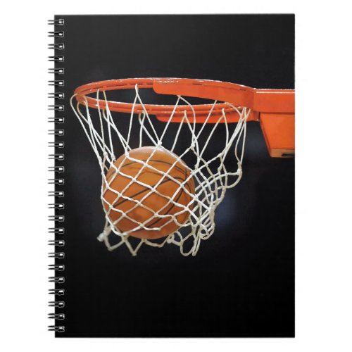 Basketball Plain Modern Chic Notebook