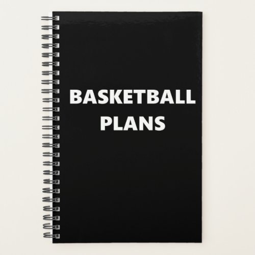 Basketball Planner Sports Theme Basketball Plans
