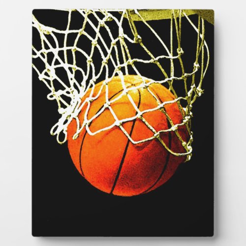 Basketball Plaque