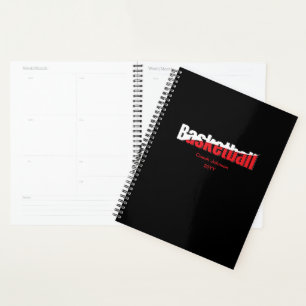 Basketball Player Abstract Swish - Word Art Planner