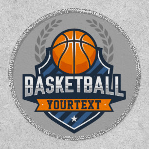 Basketball Player ADD NAME Varsity School Team Patch