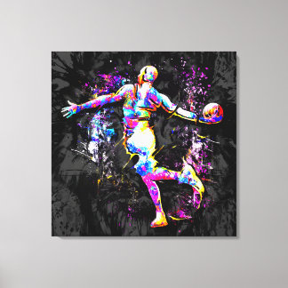Basketball Player - B-Ball Slam Dunk - Streetball Canvas Print