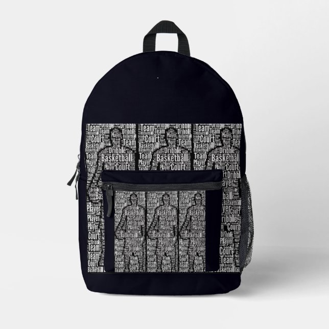 Basketball Player Backpack (Front)