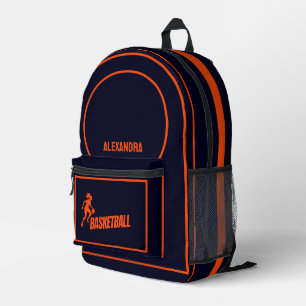 Basketball Player, Basketbal Team,Birthday Gift Printed Backpack