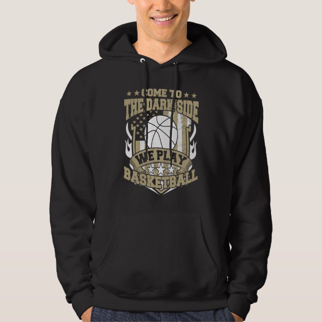 Basketball Player Basketballer Sports funny quote  Hoodie (Front)