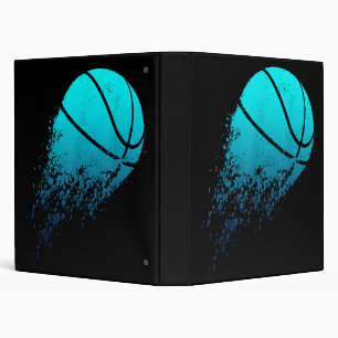 Basketball Player Bball Fan Baller Sports 3 Ring Binder