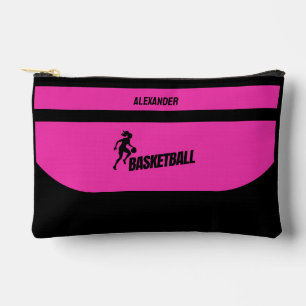 Basketball Player, Birthday Gift, Basketball Team Accessory Pouch