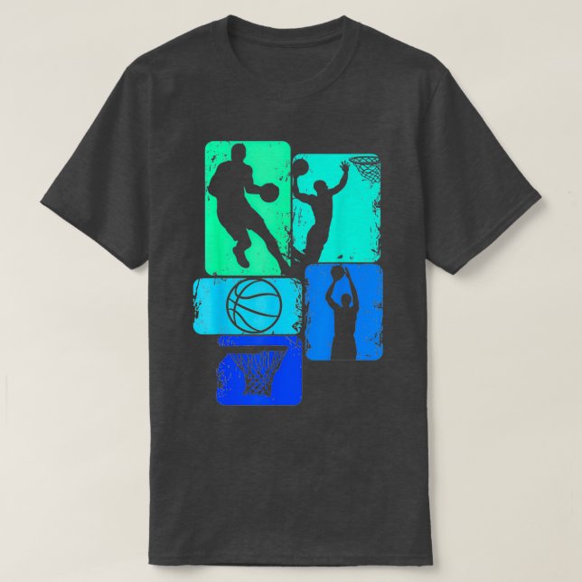 Basketball Player Boys Kids Men1 T-Shirt (Design Front)