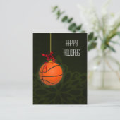 basketball player Christmas Cards (Standing Front)