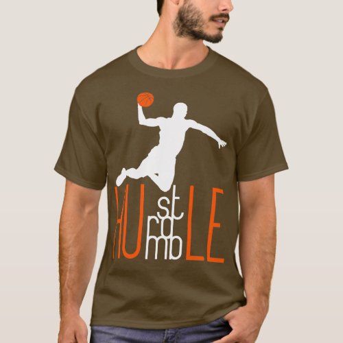 Basketball Player Dunking T_Shirt