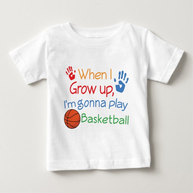 Basketball Player (Future) Infant Baby T-Shirt (Front)