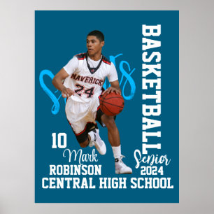 Basketball Player Game Photo Poster