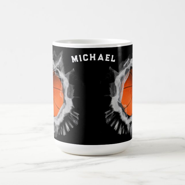 Basketball Player Gift Coffee Mug (Center)