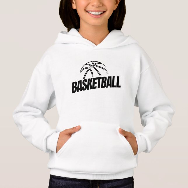 Basketball Player Girl, Birthday Gift, Team        Hoodie (Front)