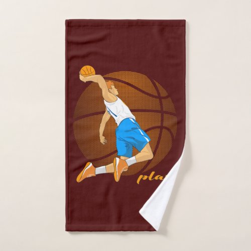 Basketball Player Hand Towel