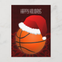 basketball player Holiday greeting