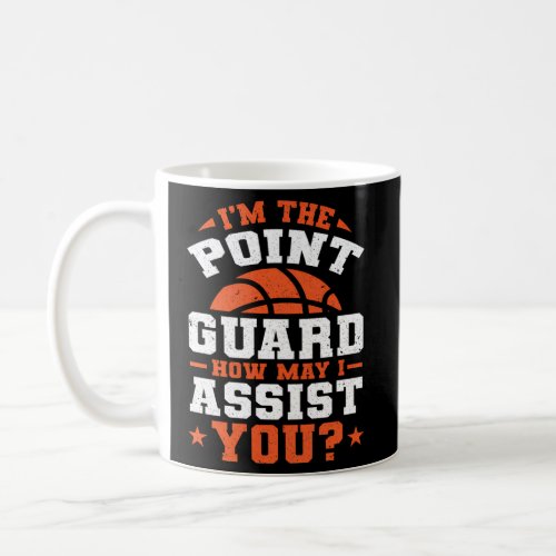 Basketball Player IM The Point Guard Basketball Coffee Mug