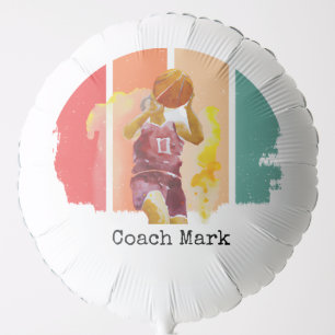 Basketball Player is playing ball Balloon