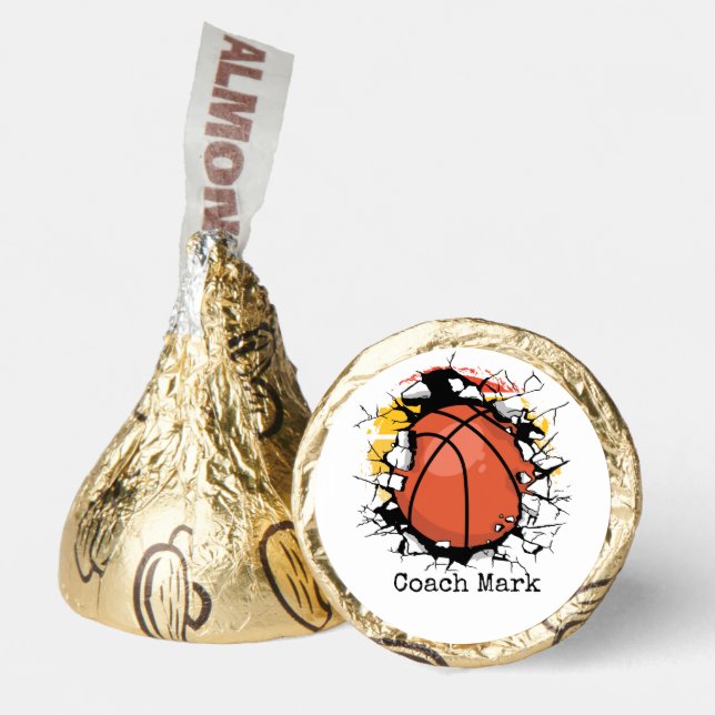 Basketball Player is playing ball  Hershey®'s Kisses® (Front)