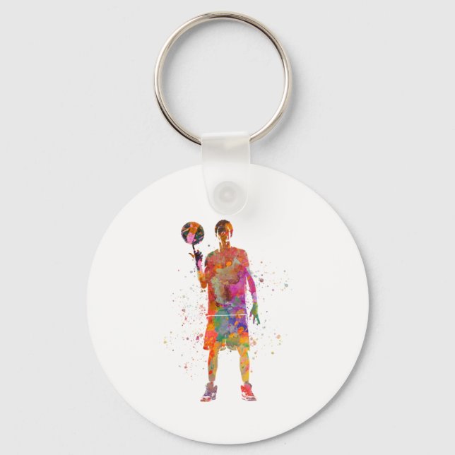 Basketball player keychain (Front)