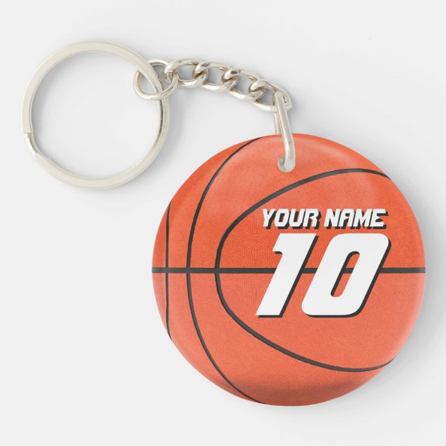 Basketball Player Keychain (Front)