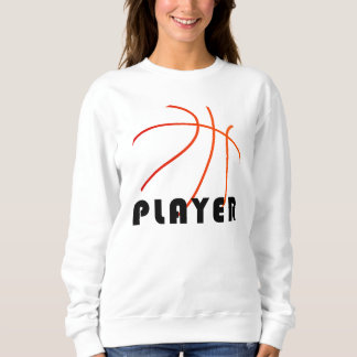 Basketball Player | Mimimal Modern Design Sweatshirt