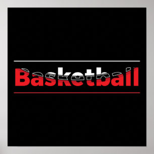 Basketball Player - Minimalist Geometric Arch Poster