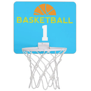 Basketball Player Number 1 Custom Sports Hoop