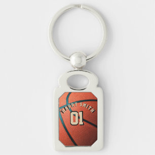BASKETBALL PLAYER PERSONALISED KEYCHAIN
