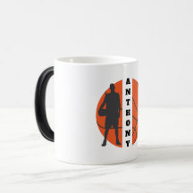 Basketball Player Personalized Morphing Mug