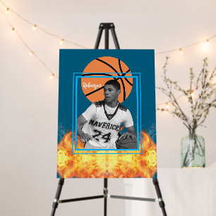 Basketball Player Personalized Photo Foam Board