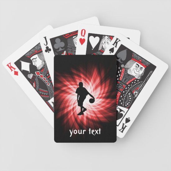 Basketball Player; Red Bicycle Playing Cards