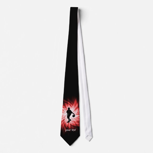 Basketball Player; Red Neck Tie (Front)