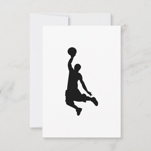 Basketball Player Silhouette (Front)