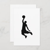 Basketball Player Silhouette (Front/Back)