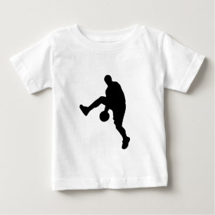 Basketball Player Silhouette Baby T-Shirt