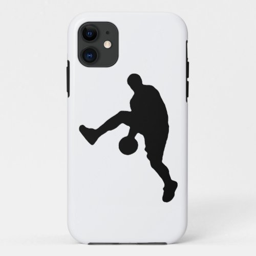 Basketball Player Silhouette iPhone 11 Case