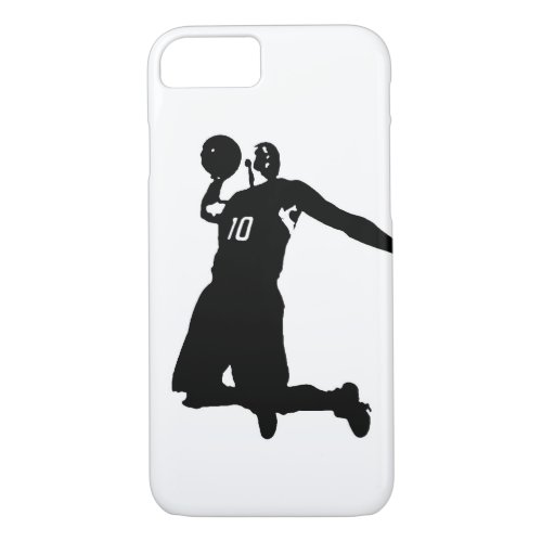 Basketball Player Silhouette iPhone 7 Case