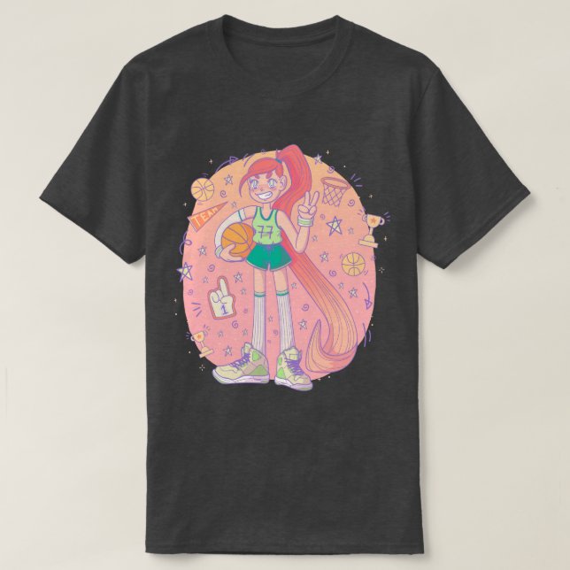 Basketball player  T-Shirt (Design Front)