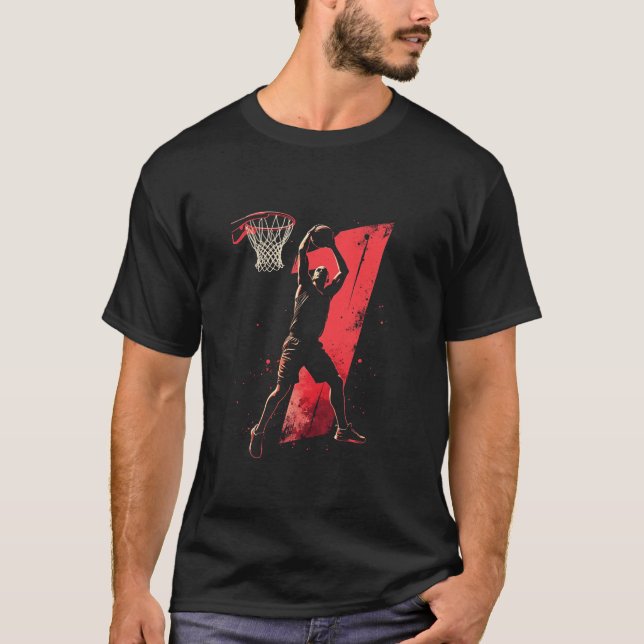 Basketball Player T-Shirt (Front)
