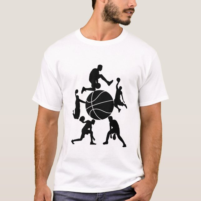 Basketball player t-shirt  (Front)
