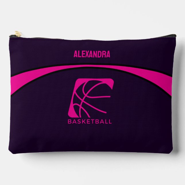 Basketball Player, Team, Birthday Gift     Accessory Pouch (Front)