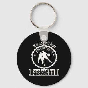 Basketball Player Team Coach Sayings Gift Idea Keychain