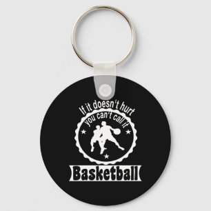 Basketball Player Team Coach Sayings Gift Idea Keychain