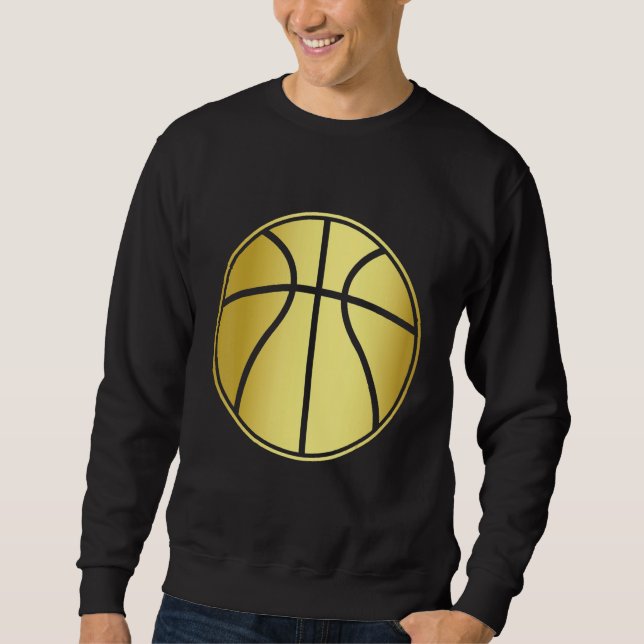 Basketball Player - Trophy Game Coach Sports Lover Sweatshirt (Front)