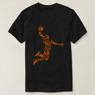 Basketball Player Vintage Sports Athlete T-Shirt
