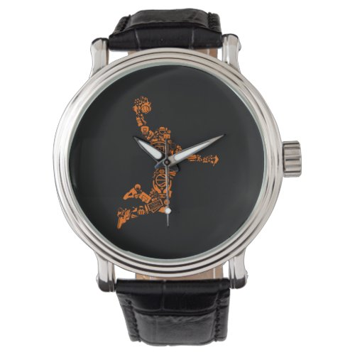 Basketball Player Vintage Sports Athlete Watch