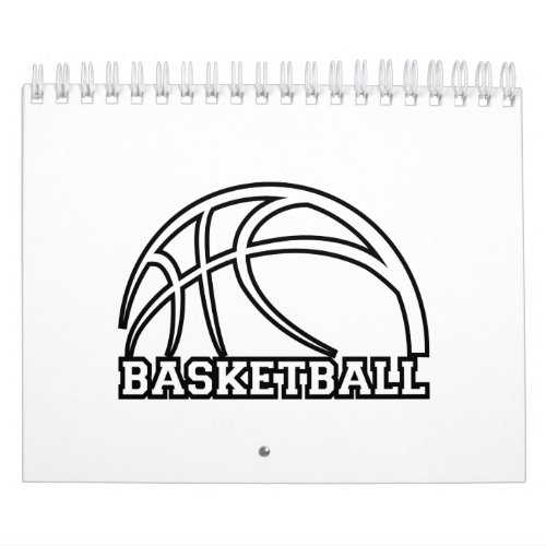 Basketball Players Calendar